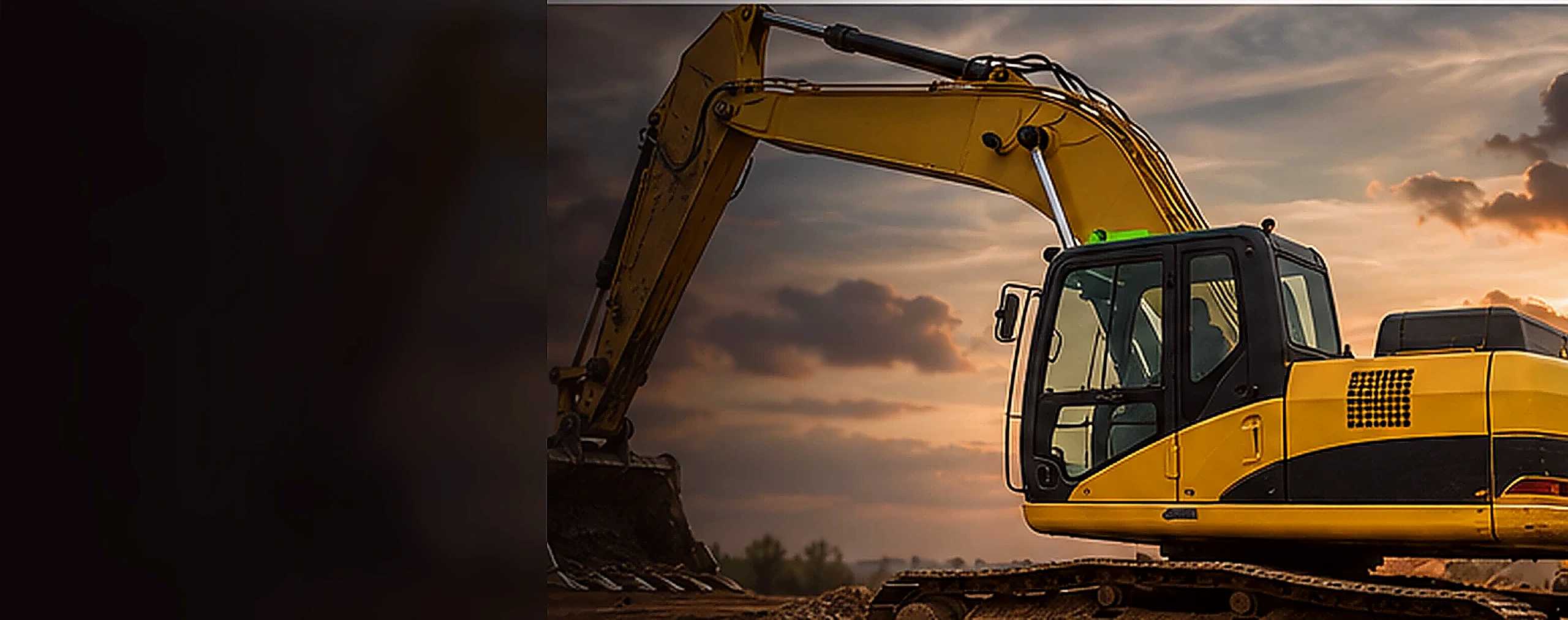 Excavator equipment rental